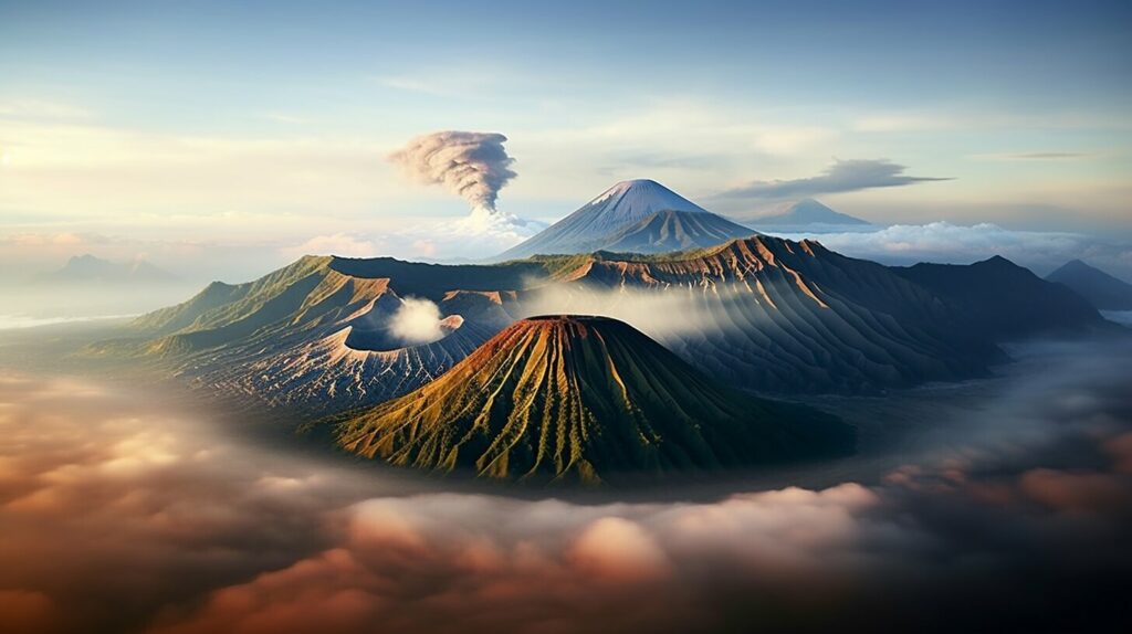 mount bromo elevation