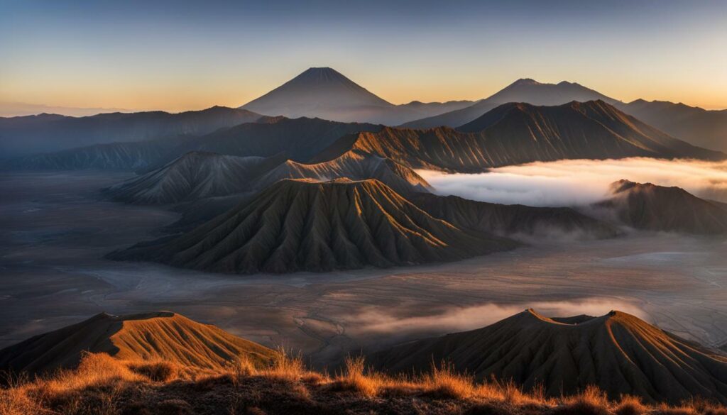 temperature mount bromo